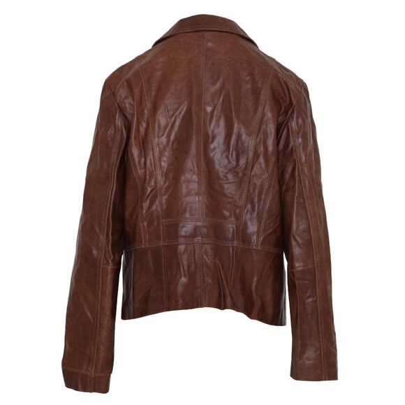 Sundazed (West Germany) 70s, Chrome-Tanned, Wide Notched Lapels - Picture 2 of 3